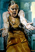 Rocio Molina - schilderij