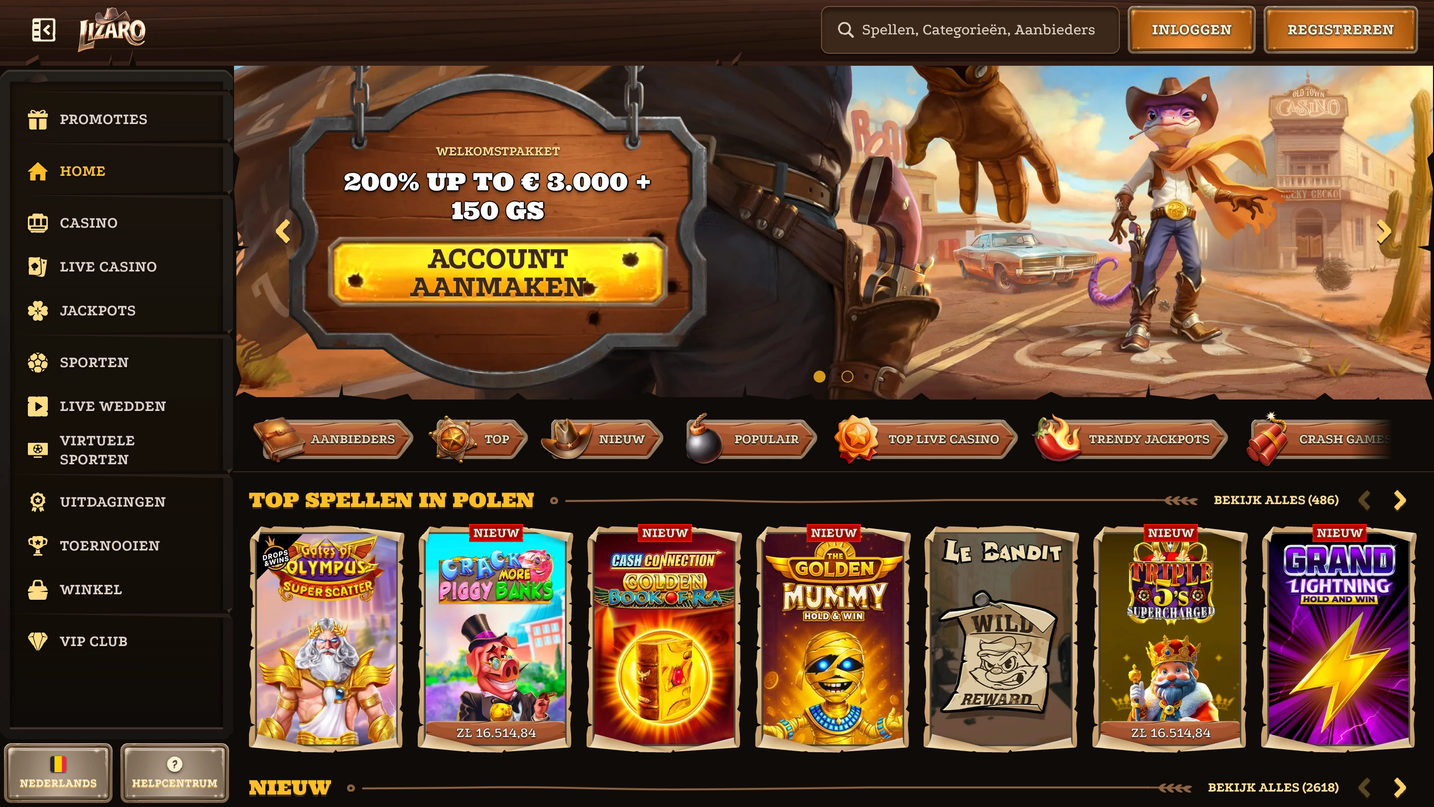 Lizaro – het nummer 1 casino zonder Cruks van dit moment!